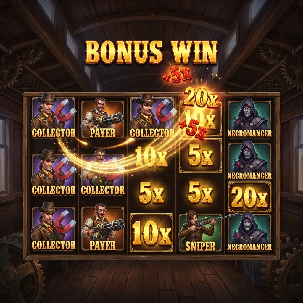 Money Train 2 Bonus Round Collector Action